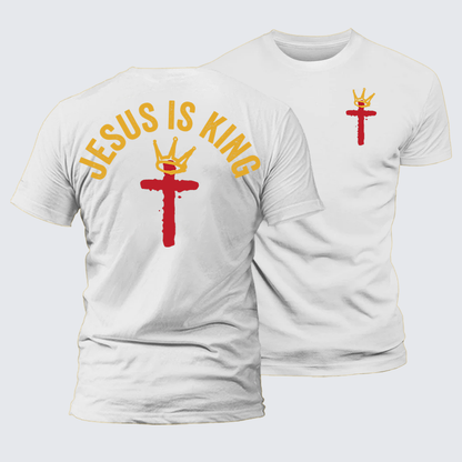 Luxe Mercerized Cotton Tee - Jesus Is King
