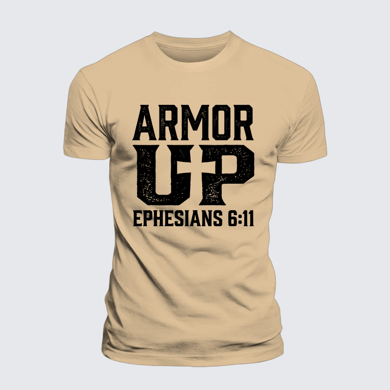 Luxe Mercerized Cotton Tee - Armor Up