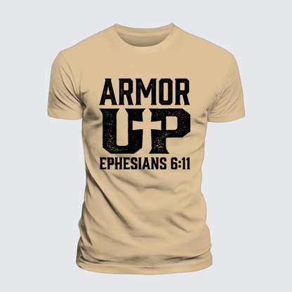 Luxe Mercerized Cotton Tee - Armor Up