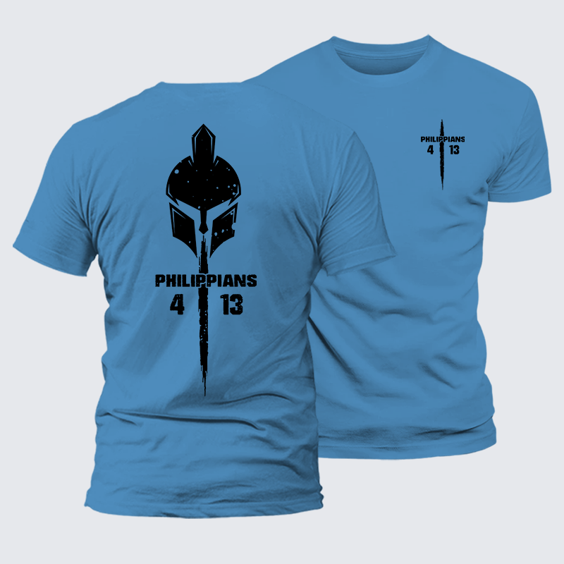 Luxe Mercerized Cotton Tee - Philippians 4:13