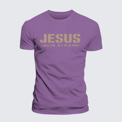 Luxe Mercerized Cotton Tee - Jesus Is King