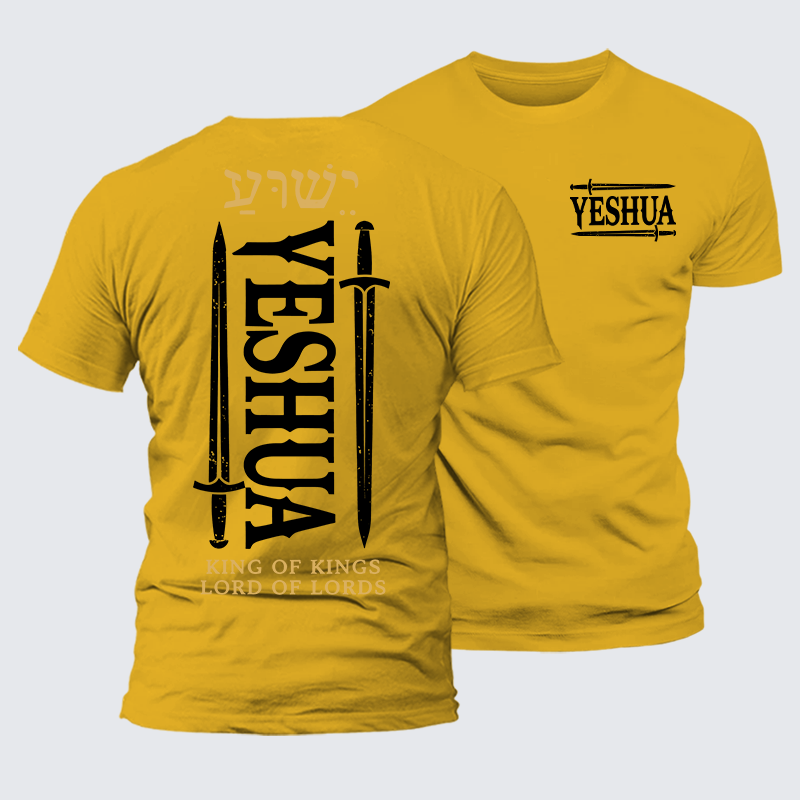 Luxe Mercerized Cotton Tee - Yeshua King & Lord