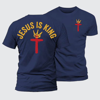 Luxe Mercerized Cotton Tee - Jesus Is King