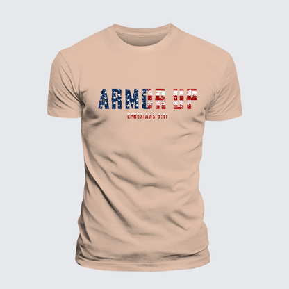 Luxe Mercerized Cotton Tee - Armor Up