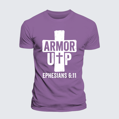 Luxe Mercerized Cotton Tee - Armor Up