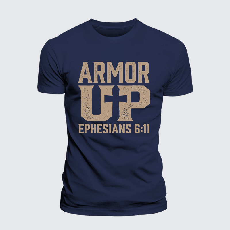 Luxe Mercerized Cotton Tee - Armor Up