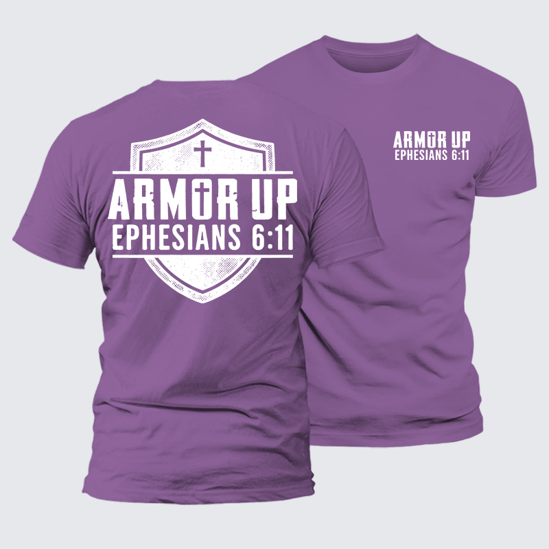 Luxe Mercerized Cotton Tee - Armor Up