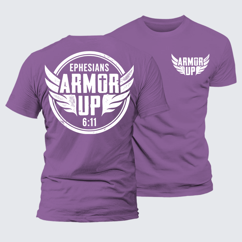Luxe Mercerized Cotton Tee - Armor Up
