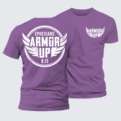 Luxe Mercerized Cotton Tee - Armor Up