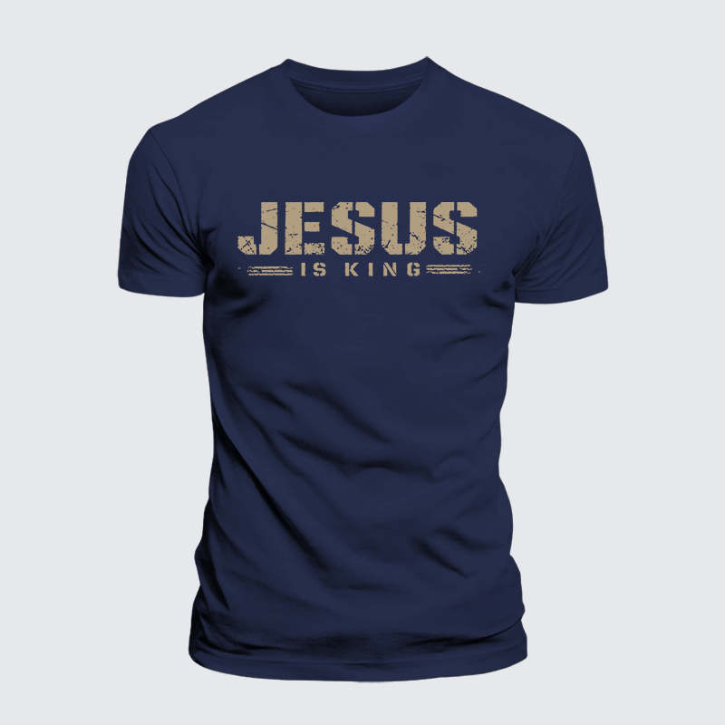 Luxe Mercerized Cotton Tee - Jesus Is King