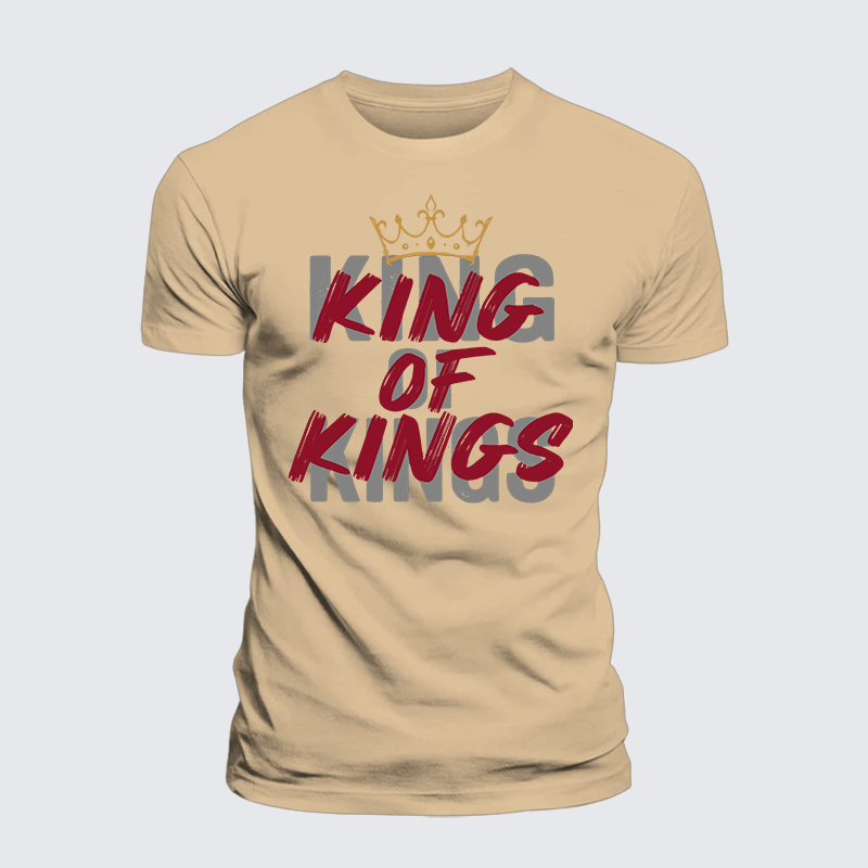 Luxe Mercerized Cotton Tee - King Of Kings