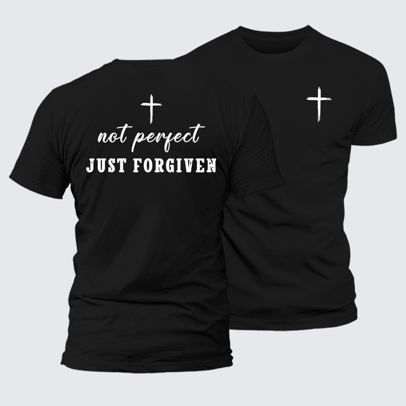 Luxe Mercerized Cotton Tee - Not Perfect Just Forgiven