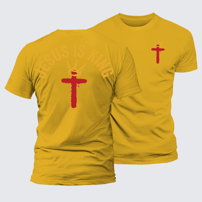 Luxe Mercerized Cotton Tee - Jesus Is King