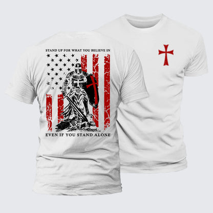 Luxe Mercerized Cotton Tee - Stand Up For What You Believe