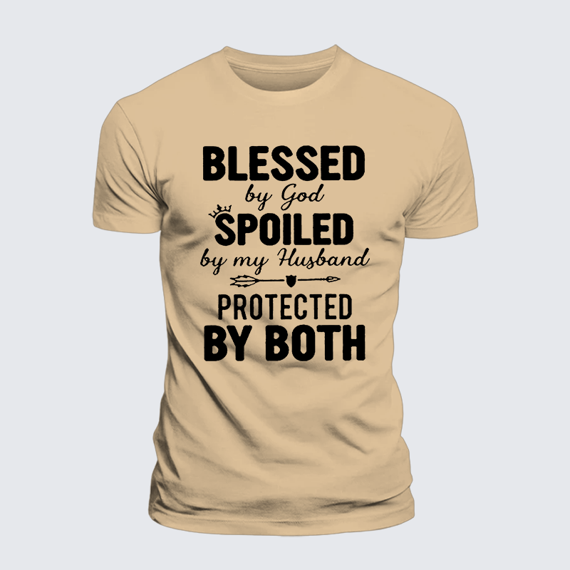 Luxe Mercerized Cotton Tee - God Bless