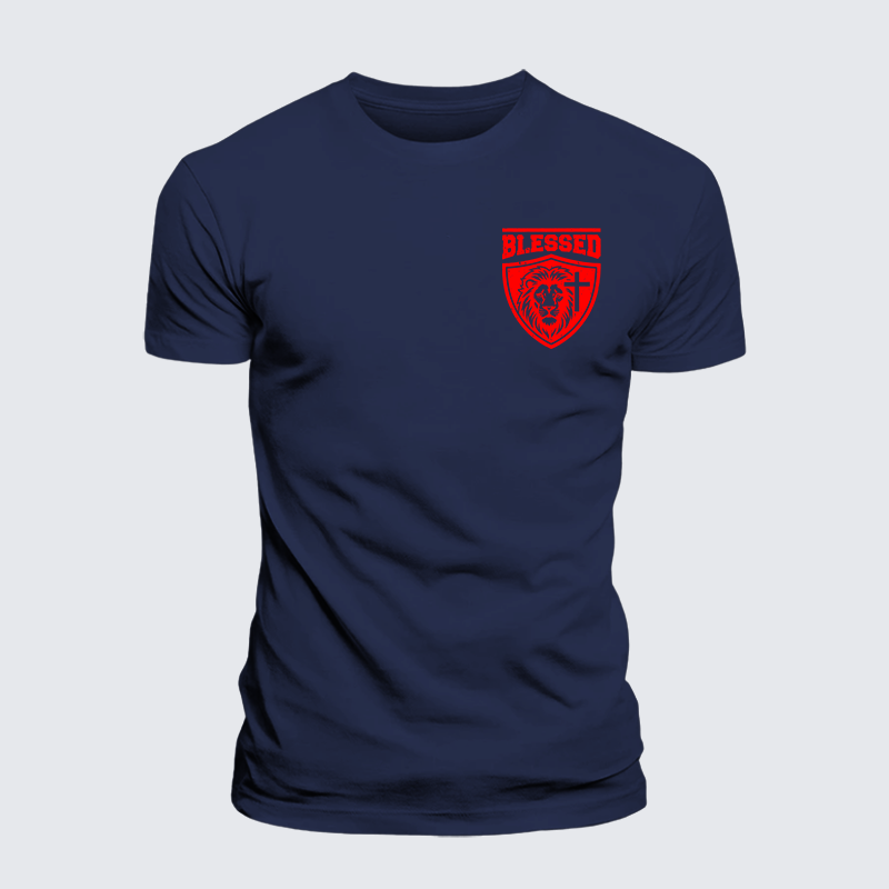Luxe Mercerized Cotton Tee - Blessed Cross