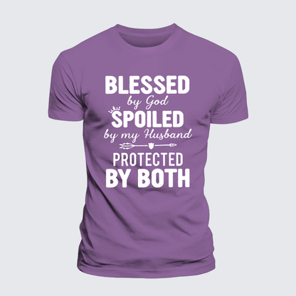 Luxe Mercerized Cotton Tee - God Bless