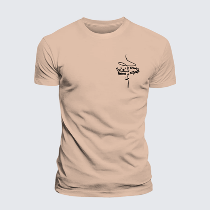 Luxe Mercerized Cotton Tee - FAITH