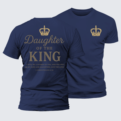 Luxe Mercerized Cotton Tee - Daughter Of The King