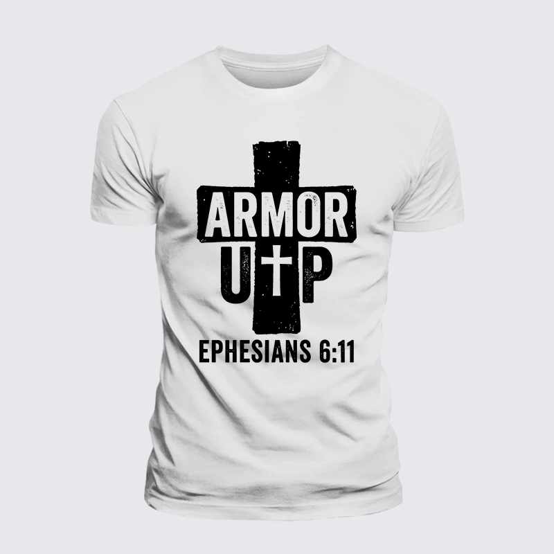 Luxe Mercerized Cotton Tee - Armor Up