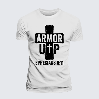 Luxe Mercerized Cotton Tee - Armor Up