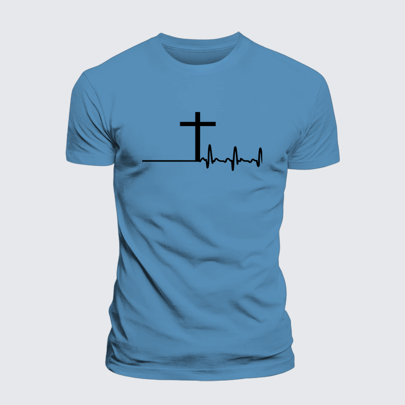 Luxe Mercerized Cotton Tee - ECG Cross