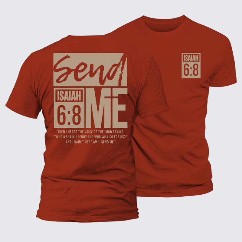 Luxe Mercerized Cotton Tee - Send Me