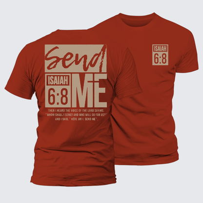 Luxe Mercerized Cotton Tee - Send Me