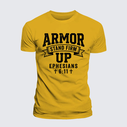 Luxe Mercerized Cotton Tee - Armor Up