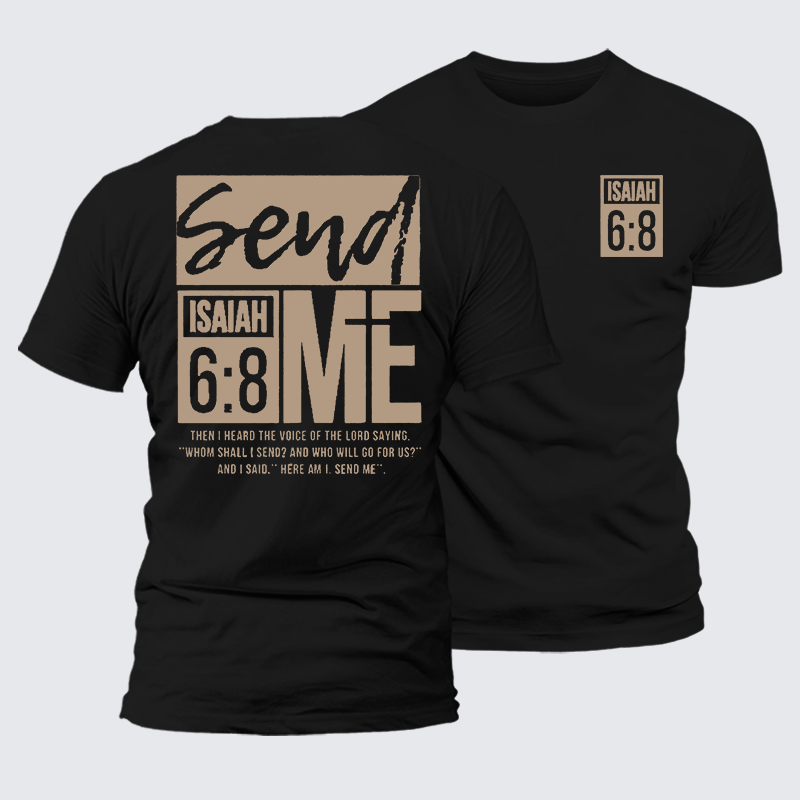 Luxe Mercerized Cotton Tee - Send Me