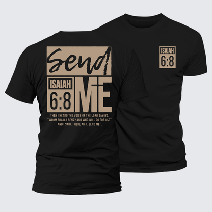 Luxe Mercerized Cotton Tee - Send Me