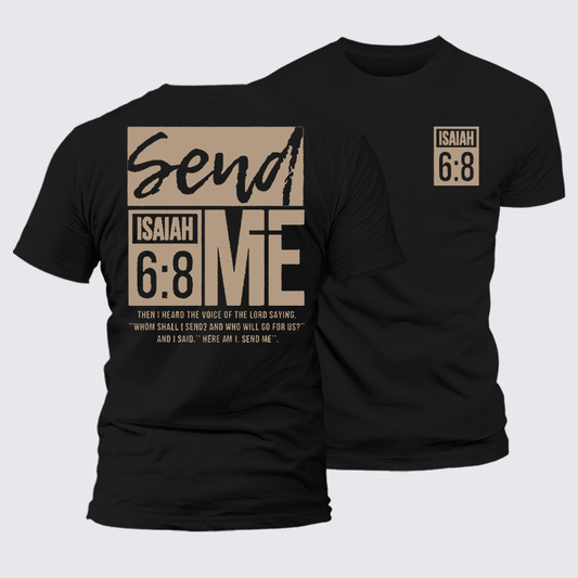 Luxe Mercerized Cotton Tee - Send Me