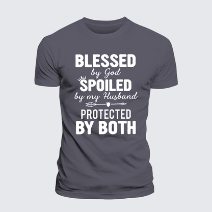 Luxe Mercerized Cotton Tee - God Bless
