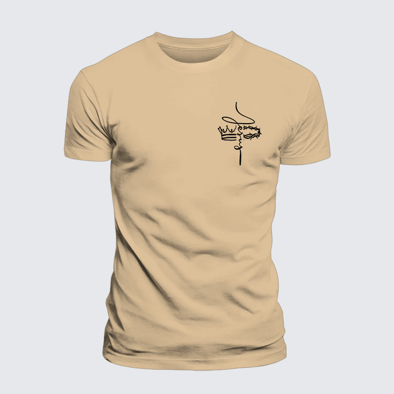 Luxe Mercerized Cotton Tee - FAITH