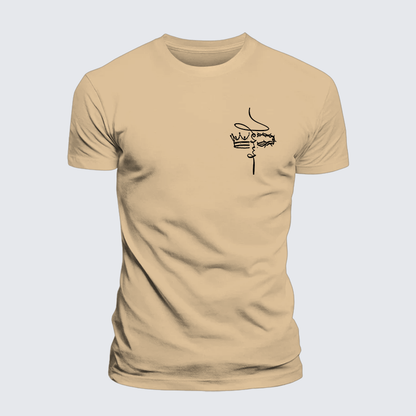 Luxe Mercerized Cotton Tee - FAITH