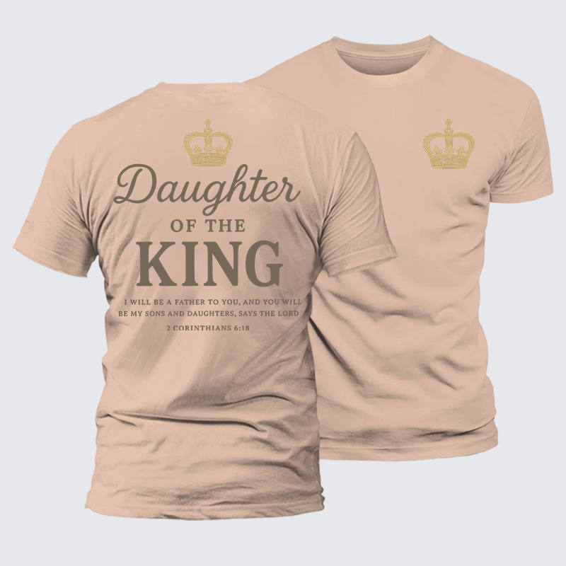 Luxe Mercerized Cotton Tee - Daughter Of The King