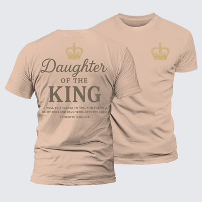 Luxe Mercerized Cotton Tee - Daughter Of The King