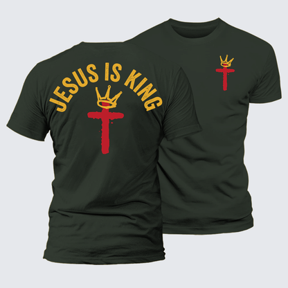 Luxe Mercerized Cotton Tee - Jesus Is King