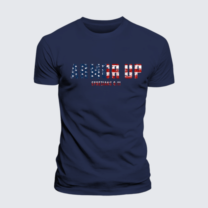 Luxe Mercerized Cotton Tee - Armor Up