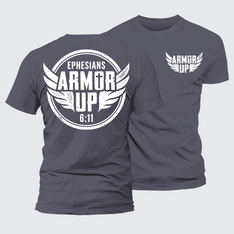 Luxe Mercerized Cotton Tee - Armor Up