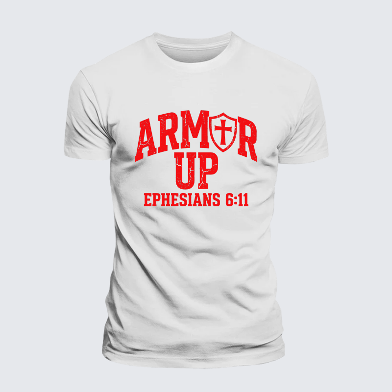 Luxe Mercerized Cotton Tee - Armor Up