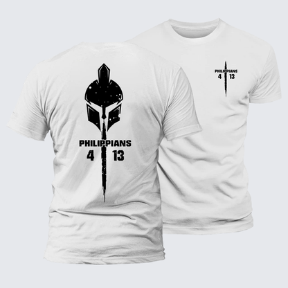 Luxe Mercerized Cotton Tee - Philippians 4:13