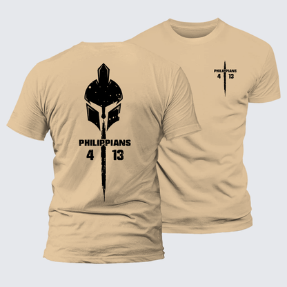 Luxe Mercerized Cotton Tee - Philippians 4:13