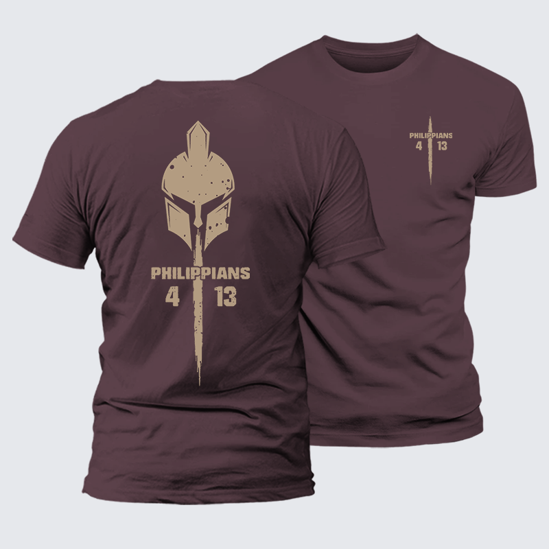 Luxe Mercerized Cotton Tee - Philippians 4:13