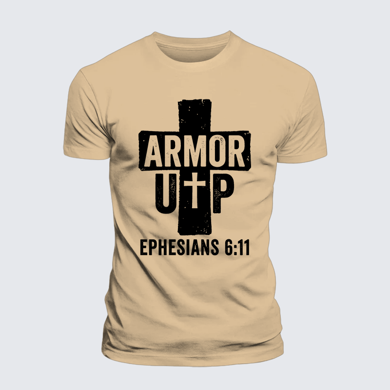 Luxe Mercerized Cotton Tee - Armor Up