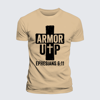 Luxe Mercerized Cotton Tee - Armor Up