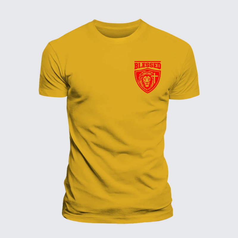 Luxe Mercerized Cotton Tee - Blessed Cross
