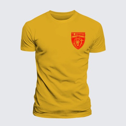 Luxe Mercerized Cotton Tee - Blessed Cross