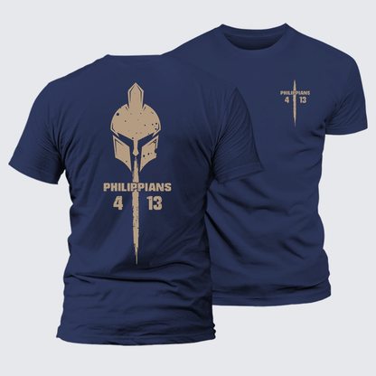 Luxe Mercerized Cotton Tee - Philippians 4:13