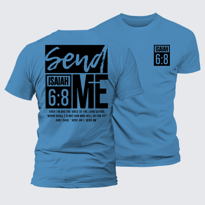 Luxe Mercerized Cotton Tee - Send Me